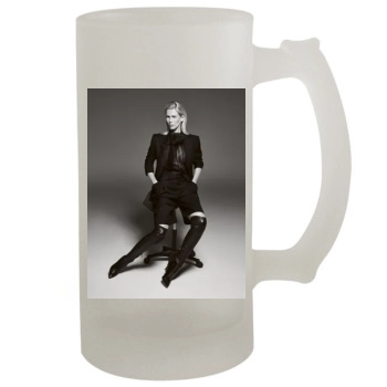 Claudia Schiffer 16oz Frosted Beer Stein