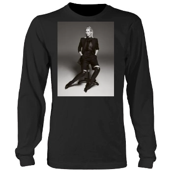 Claudia Schiffer Men's Heavy Long Sleeve TShirt