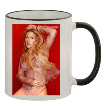 Ellie Goulding 11oz Colored Rim & Handle Mug