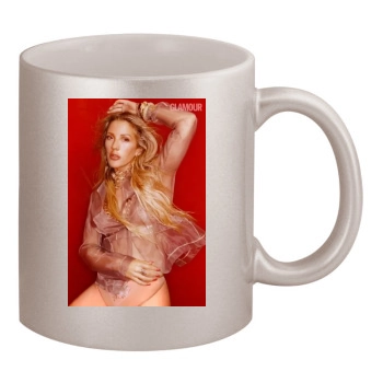 Ellie Goulding 11oz Metallic Silver Mug