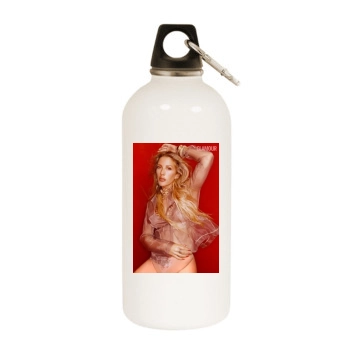 Ellie Goulding White Water Bottle With Carabiner