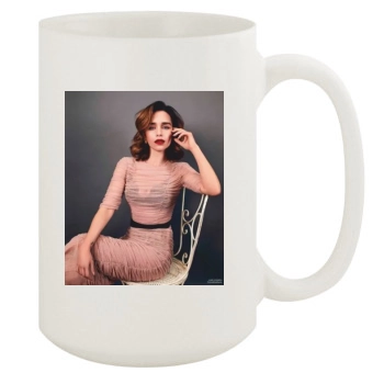 Emilia Clarke 15oz White Mug