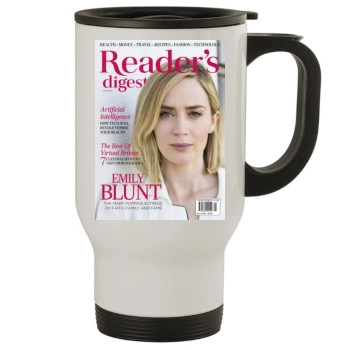 Emily Blunt Stainless Steel Travel Mug