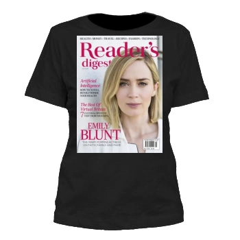 Emily Blunt Women's Cut T-Shirt