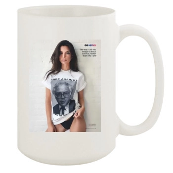 Emily Ratajkowski 15oz White Mug