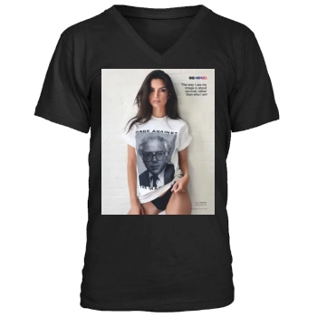 Emily Ratajkowski Men's V-Neck T-Shirt