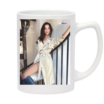 Emily Ratajkowski 14oz White Statesman Mug