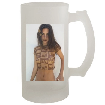 Emily Ratajkowski 16oz Frosted Beer Stein