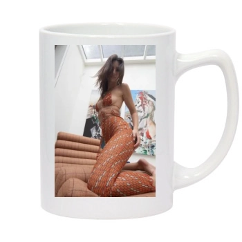 Emily Ratajkowski 14oz White Statesman Mug