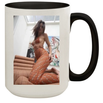 Emily Ratajkowski 15oz Colored Inner & Handle Mug