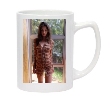 Emily Ratajkowski 14oz White Statesman Mug