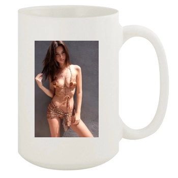 Emily Ratajkowski 15oz White Mug