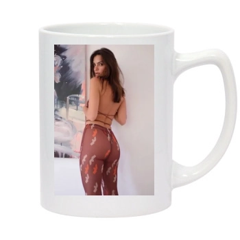 Emily Ratajkowski 14oz White Statesman Mug