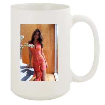 Emily Ratajkowski 15oz White Mug