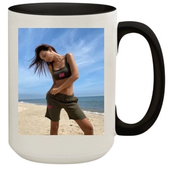 Emily Ratajkowski 15oz Colored Inner & Handle Mug