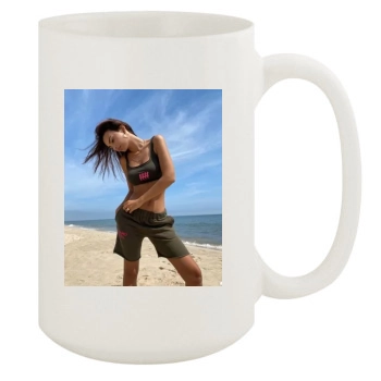 Emily Ratajkowski 15oz White Mug