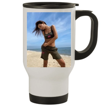 Emily Ratajkowski Stainless Steel Travel Mug