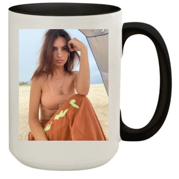 Emily Ratajkowski 15oz Colored Inner & Handle Mug