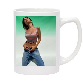 Emily Ratajkowski 14oz White Statesman Mug