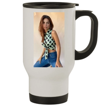 Emily Ratajkowski Stainless Steel Travel Mug