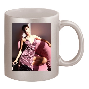 Emily Ratajkowski 11oz Metallic Silver Mug