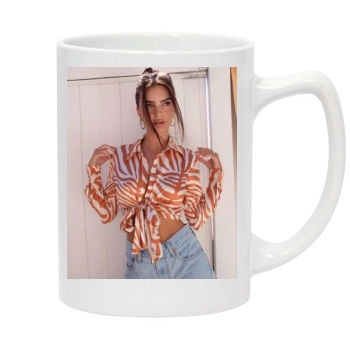 Emily Ratajkowski 14oz White Statesman Mug