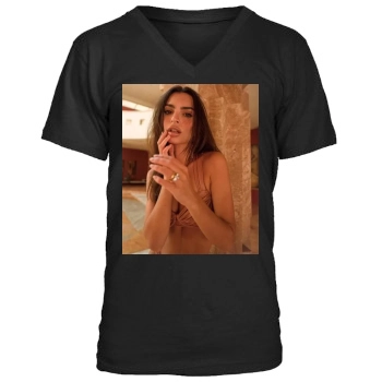 Emily Ratajkowski Men's V-Neck T-Shirt