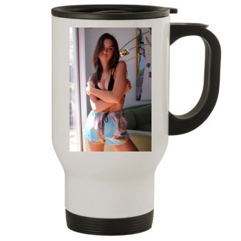 Emily Ratajkowski Stainless Steel Travel Mug