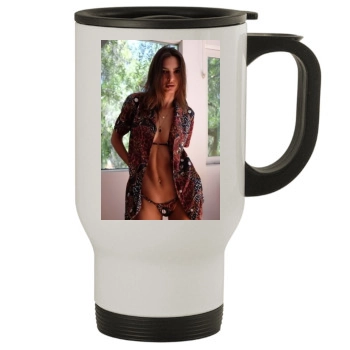 Emily Ratajkowski Stainless Steel Travel Mug