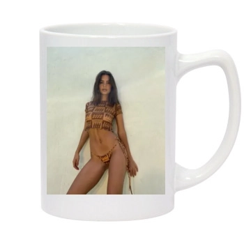 Emily Ratajkowski 14oz White Statesman Mug