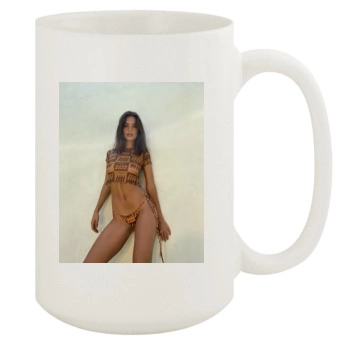 Emily Ratajkowski 15oz White Mug