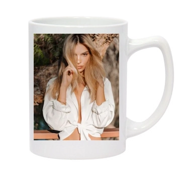 Emily Ratajkowski 14oz White Statesman Mug