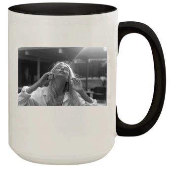 Emily Ratajkowski 15oz Colored Inner & Handle Mug