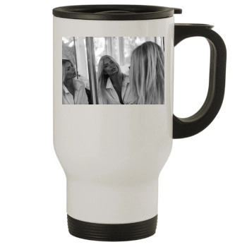 Emily Ratajkowski Stainless Steel Travel Mug