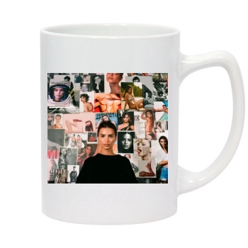 Emily Ratajkowski 14oz White Statesman Mug