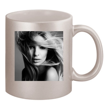 Emily Ratajkowski 11oz Metallic Silver Mug