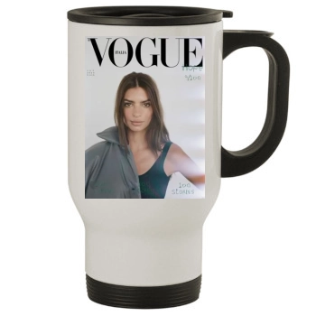 Emily Ratajkowski Stainless Steel Travel Mug