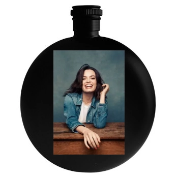 Emma Mackey Round Flask