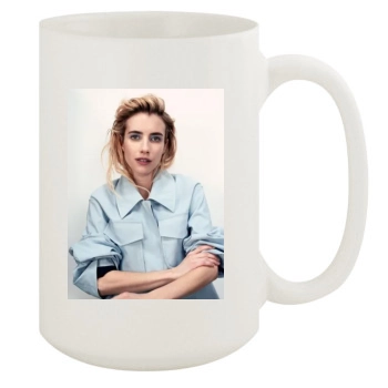 Emma Roberts 15oz White Mug