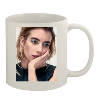 Emma Roberts 11oz White Mug