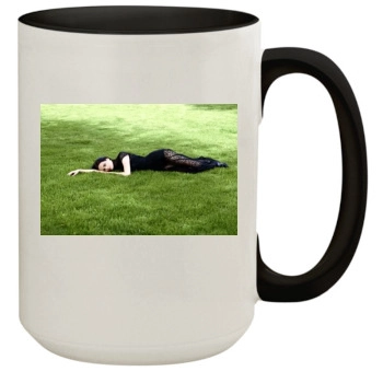 Eva Green 15oz Colored Inner & Handle Mug