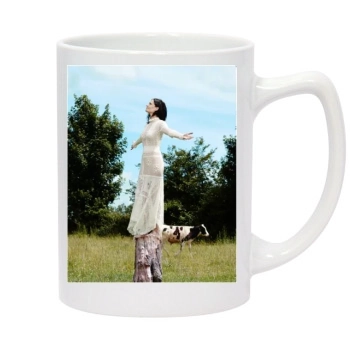 Eva Green 14oz White Statesman Mug