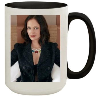 Eva Green 15oz Colored Inner & Handle Mug