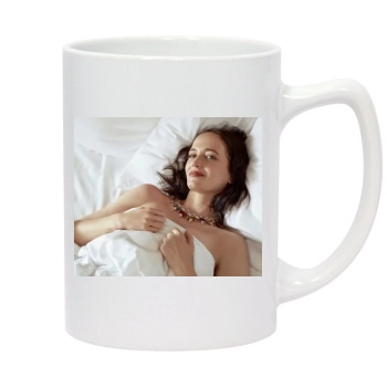 Eva Green 14oz White Statesman Mug