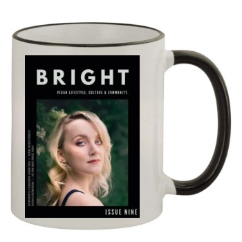 Evanna Lynch 11oz Colored Rim & Handle Mug