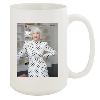 Helen Mirren 15oz White Mug