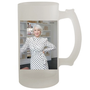 Helen Mirren 16oz Frosted Beer Stein