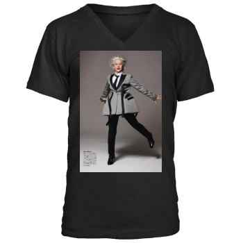 Helen Mirren Men's V-Neck T-Shirt