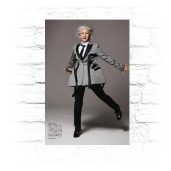 Helen Mirren Metal Wall Art