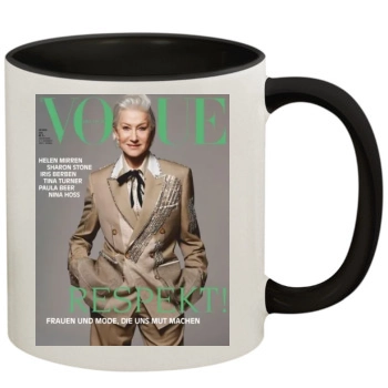 Helen Mirren 11oz Colored Inner & Handle Mug